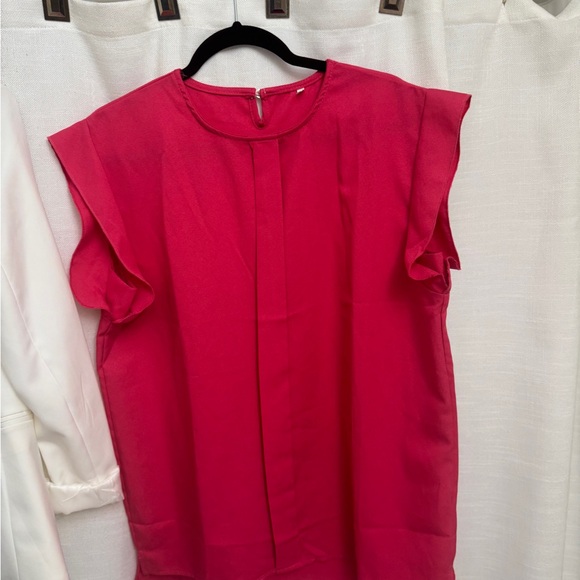 stradivarius White Blazer ✨ Two-Piece Power Pop Set – Size Large ✨ - Picture 16 of 16